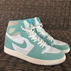 Men’s Nike Retro High Turbo Green Jordan 1’s